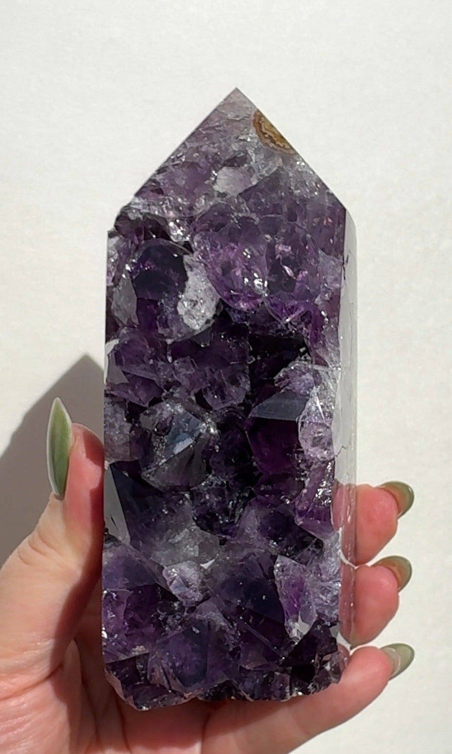 High Quality Purple Amethyst Tower