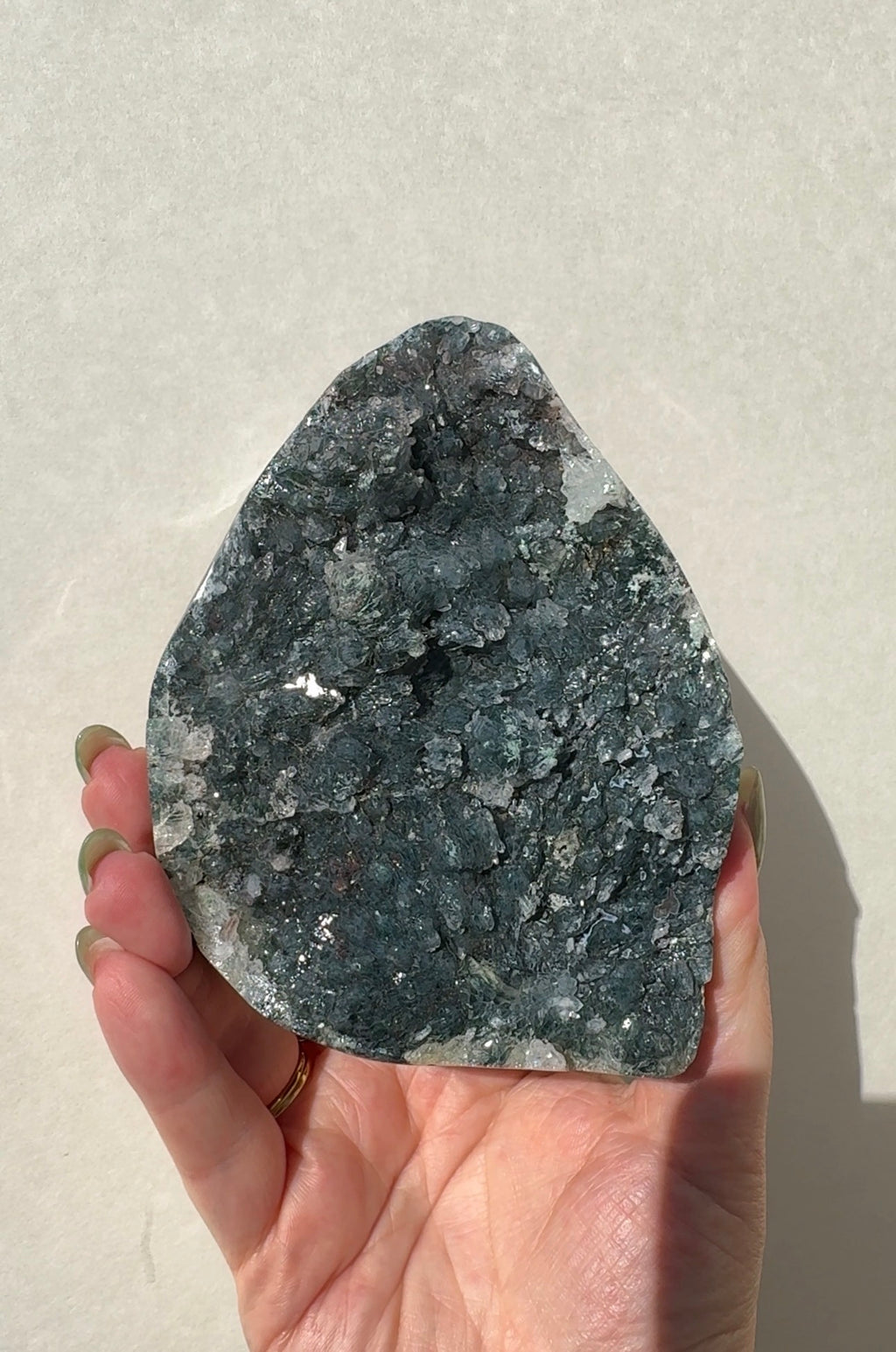 Green Prasiolite Freeform