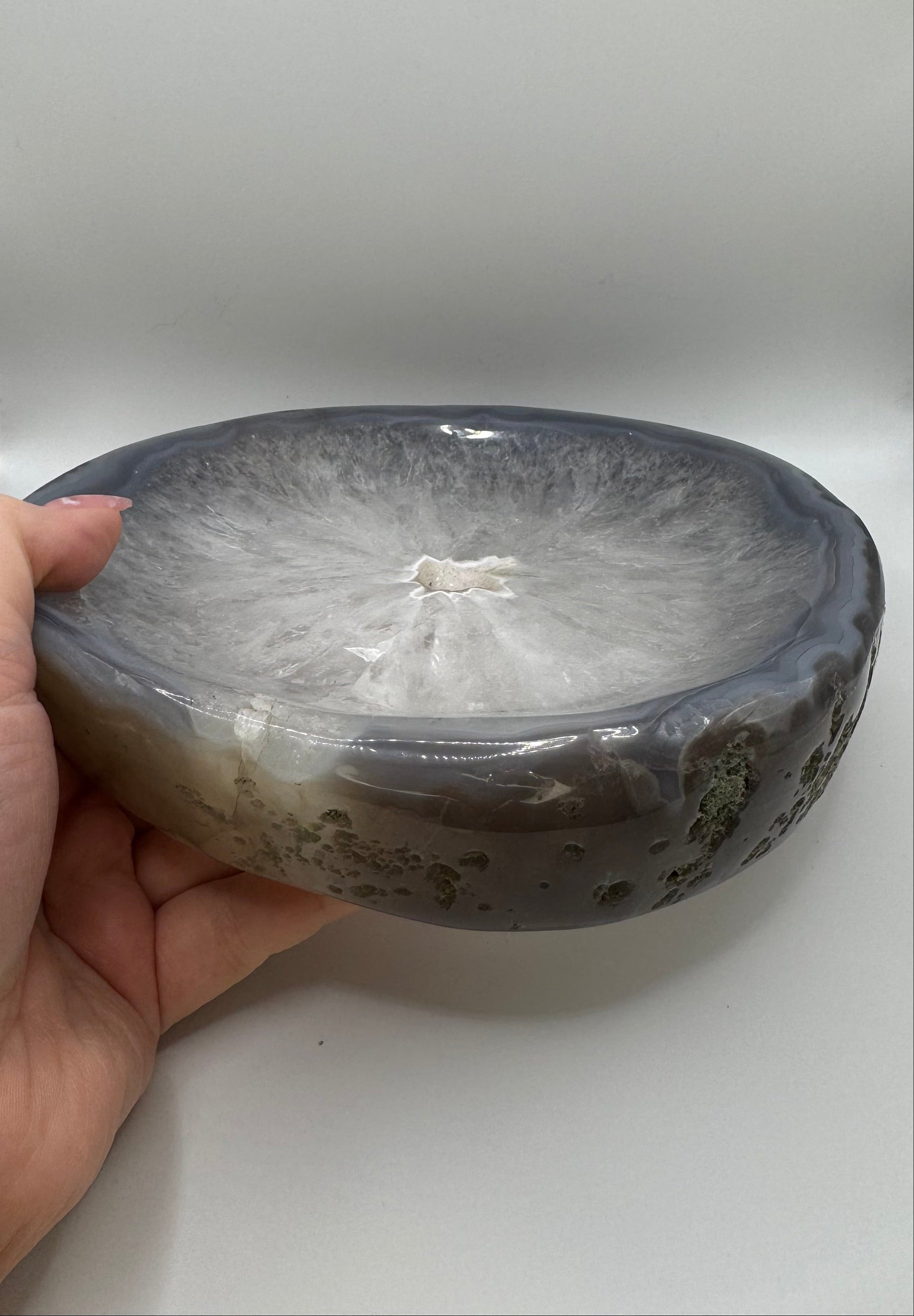 Druzy Agate Bowl