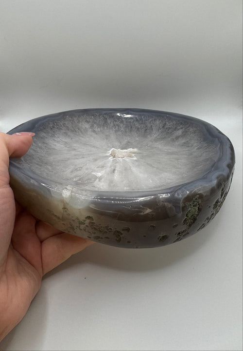 Druzy Agate Bowl