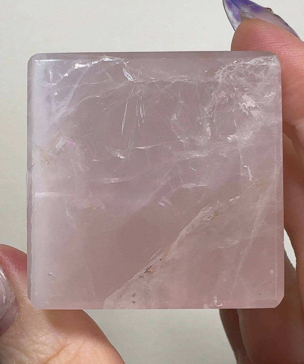 Rose Quartz Cube | CU4