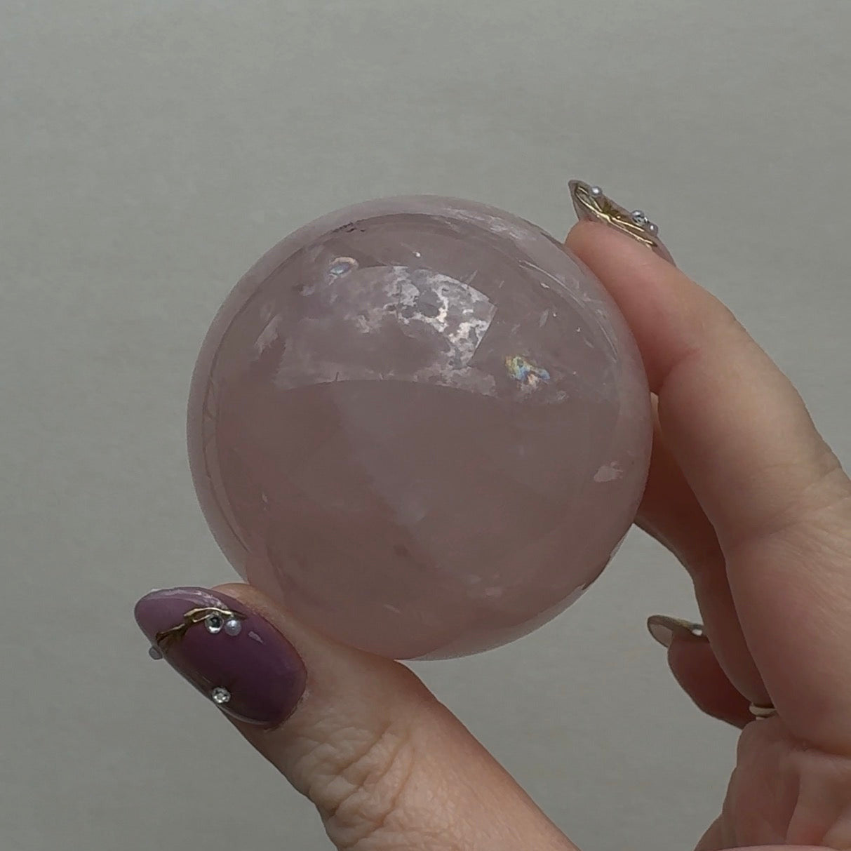 Rose Quartz Sphere | RQ2