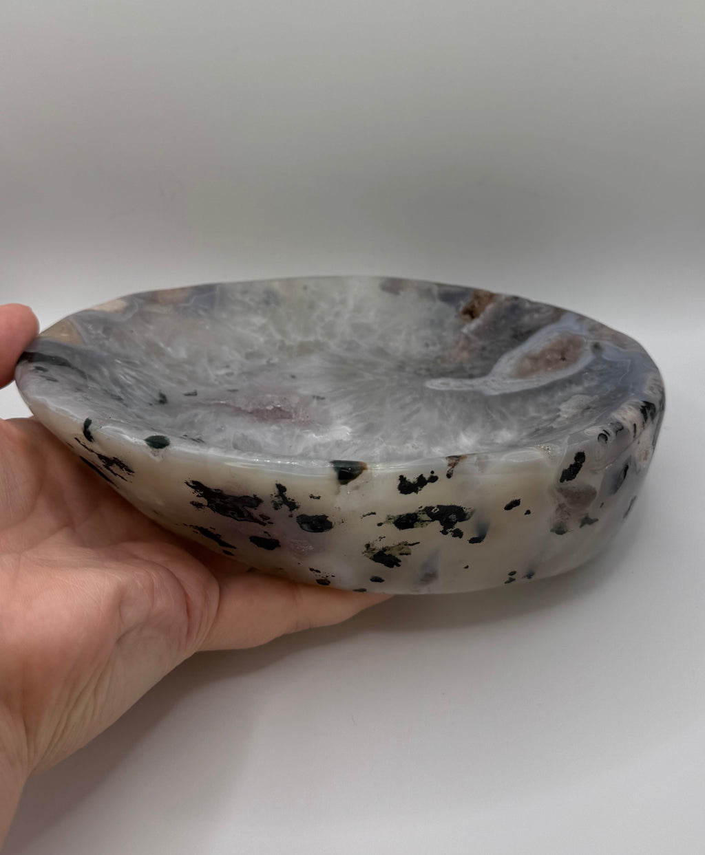 Druzy Agate Bowl