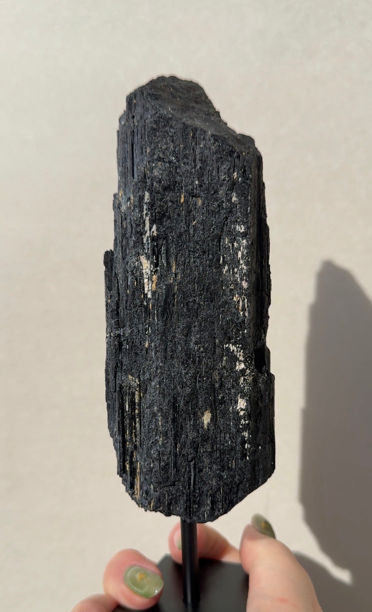Tourmaline on stand