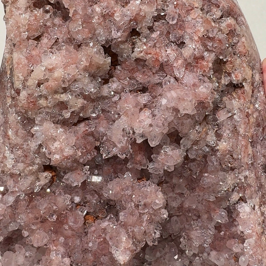 XL Druzy Pink Amethyst Freeform