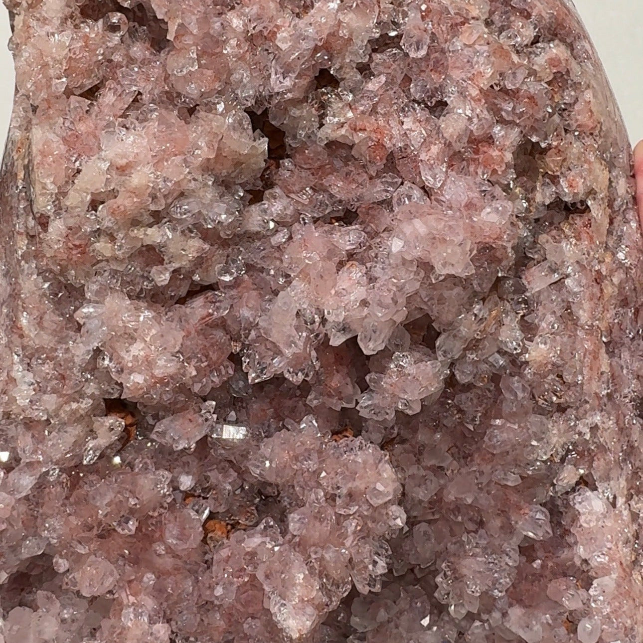 XL Druzy Pink Amethyst Freeform