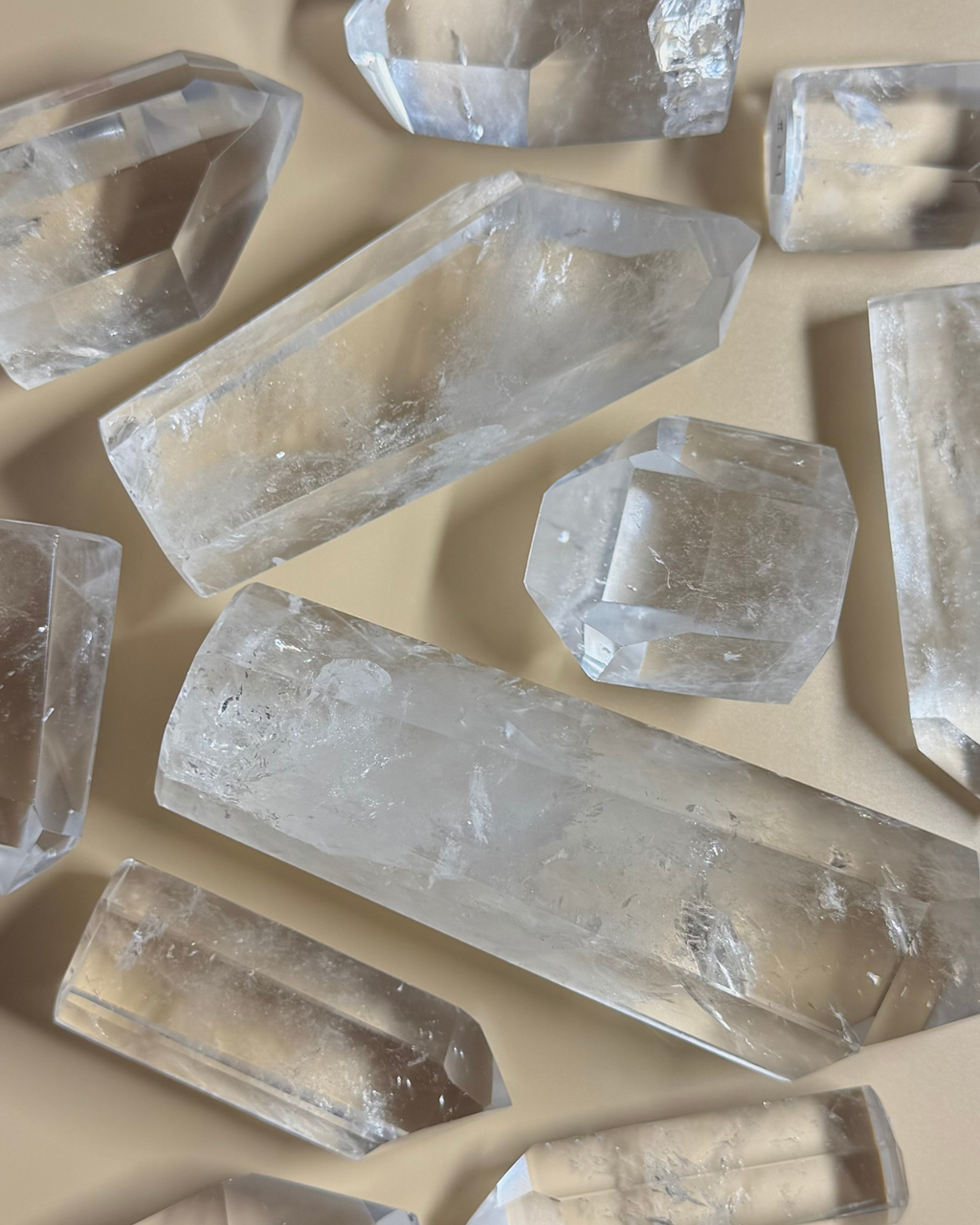 Clear Quartz Mini Towers
