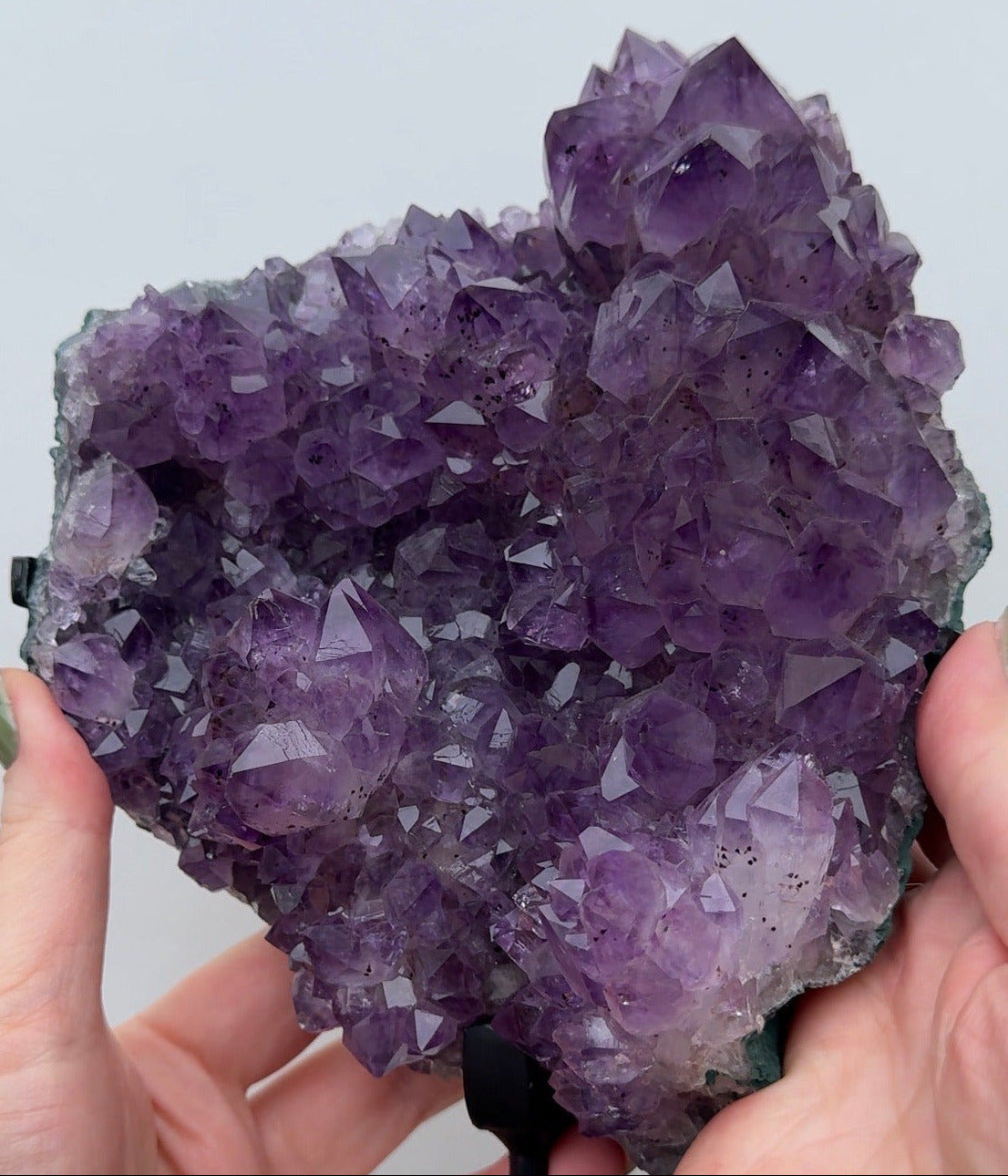 XL Purple Amethyst on stand