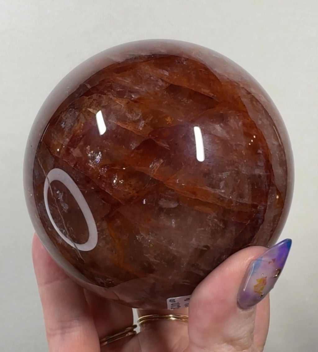 Misfit Fire Quartz Sphere | FQ1