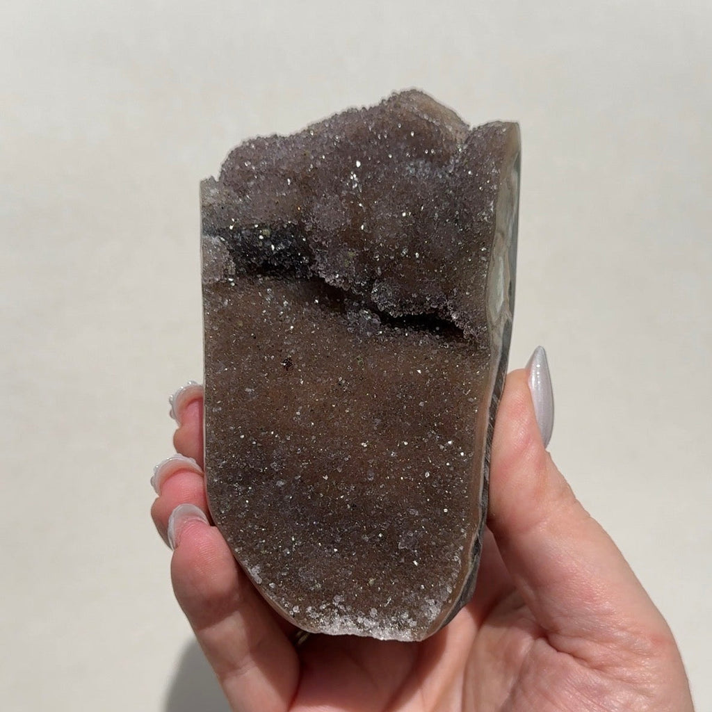Uruguay Rainbow Amethyst Cutbase