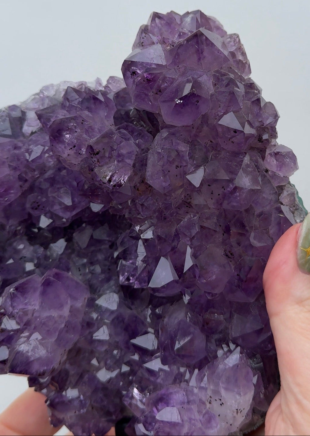 XL Purple Amethyst on stand