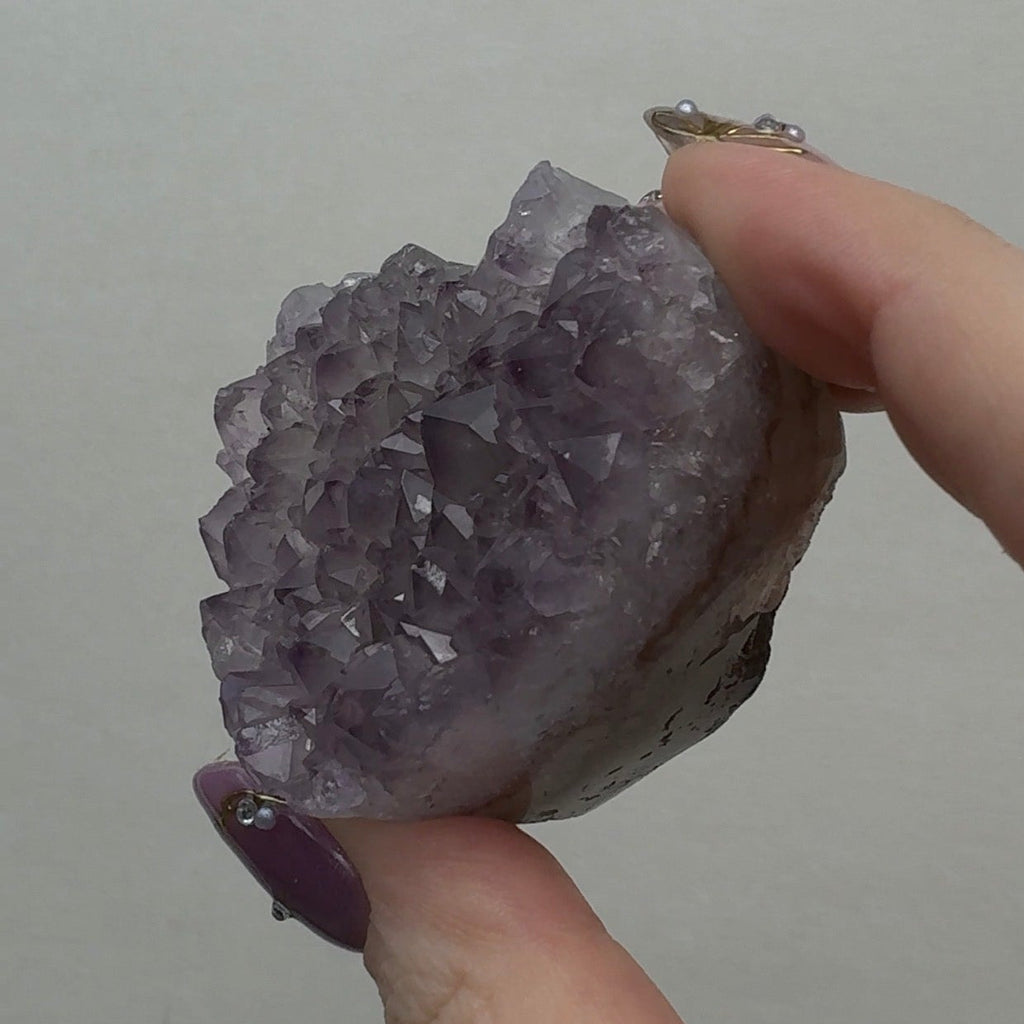 Purple Amethyst Heart | HA