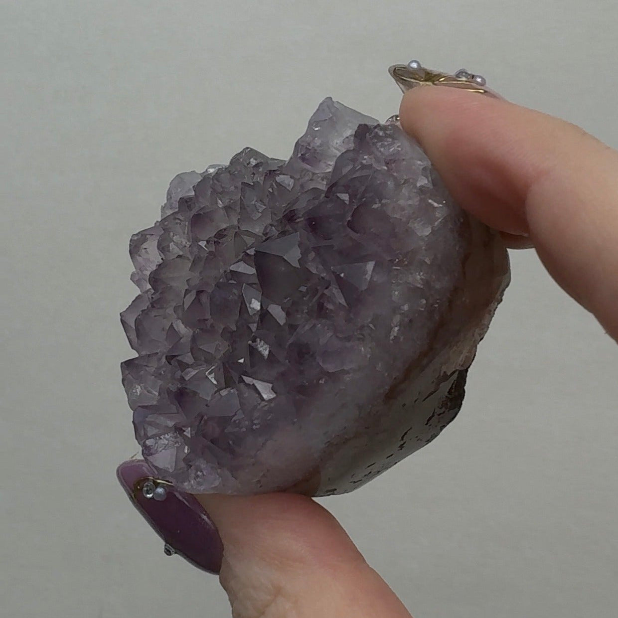 Purple Amethyst Heart | HA