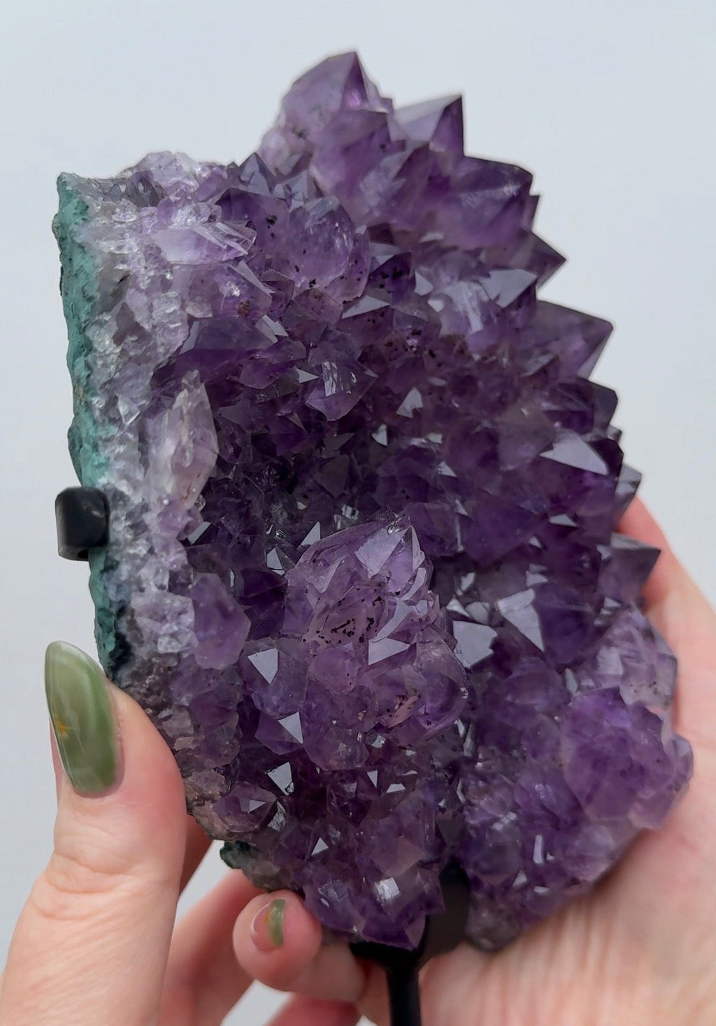 XL Purple Amethyst on stand