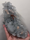 Apophyllite on Chalcedony with Heulandite | BDB