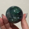 Rainbow Fluorite Sphere | A