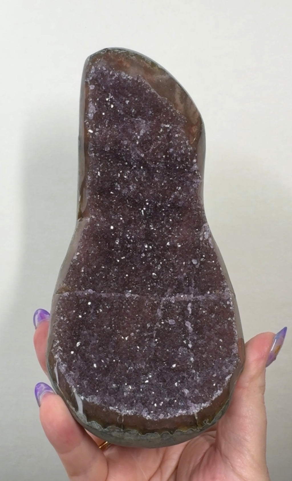Maroon Rainbow Amethyst | URS1