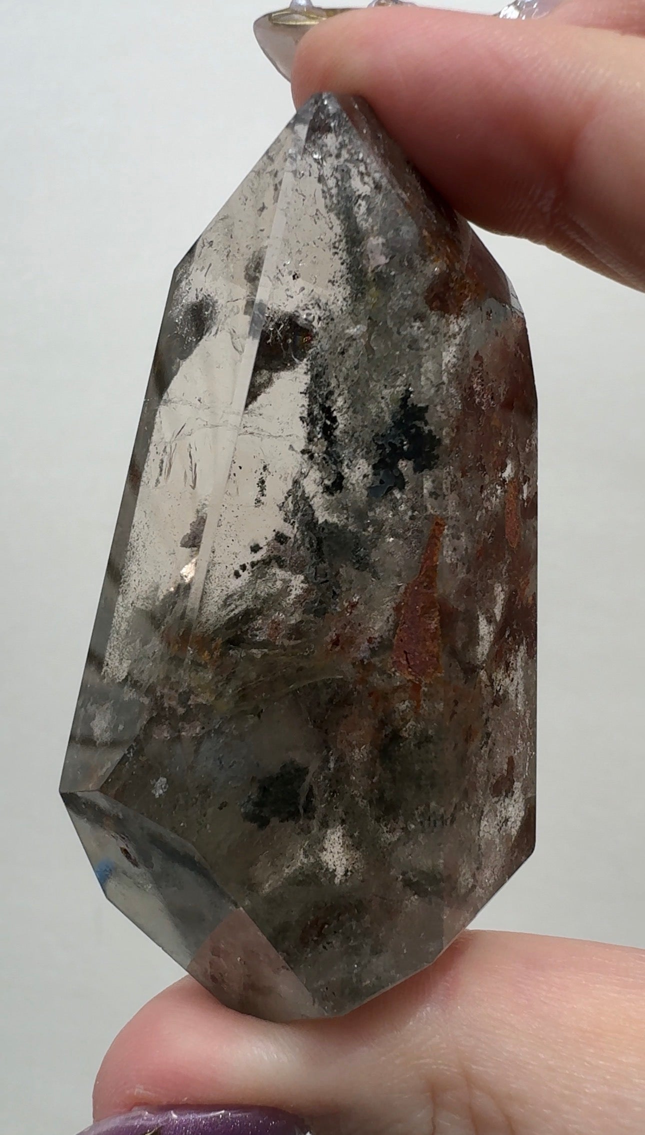Lodolite Quartz Gusher