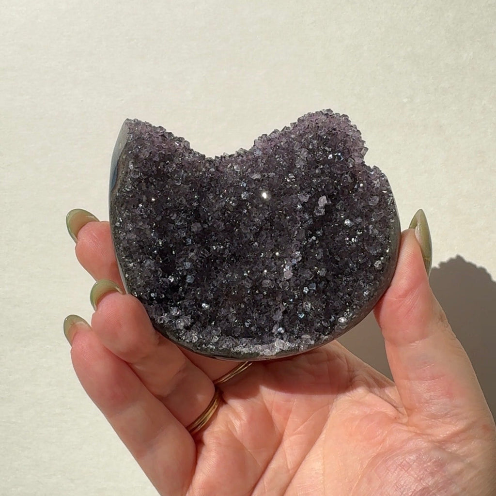 Druzy Uruguay Amethyst Freeform