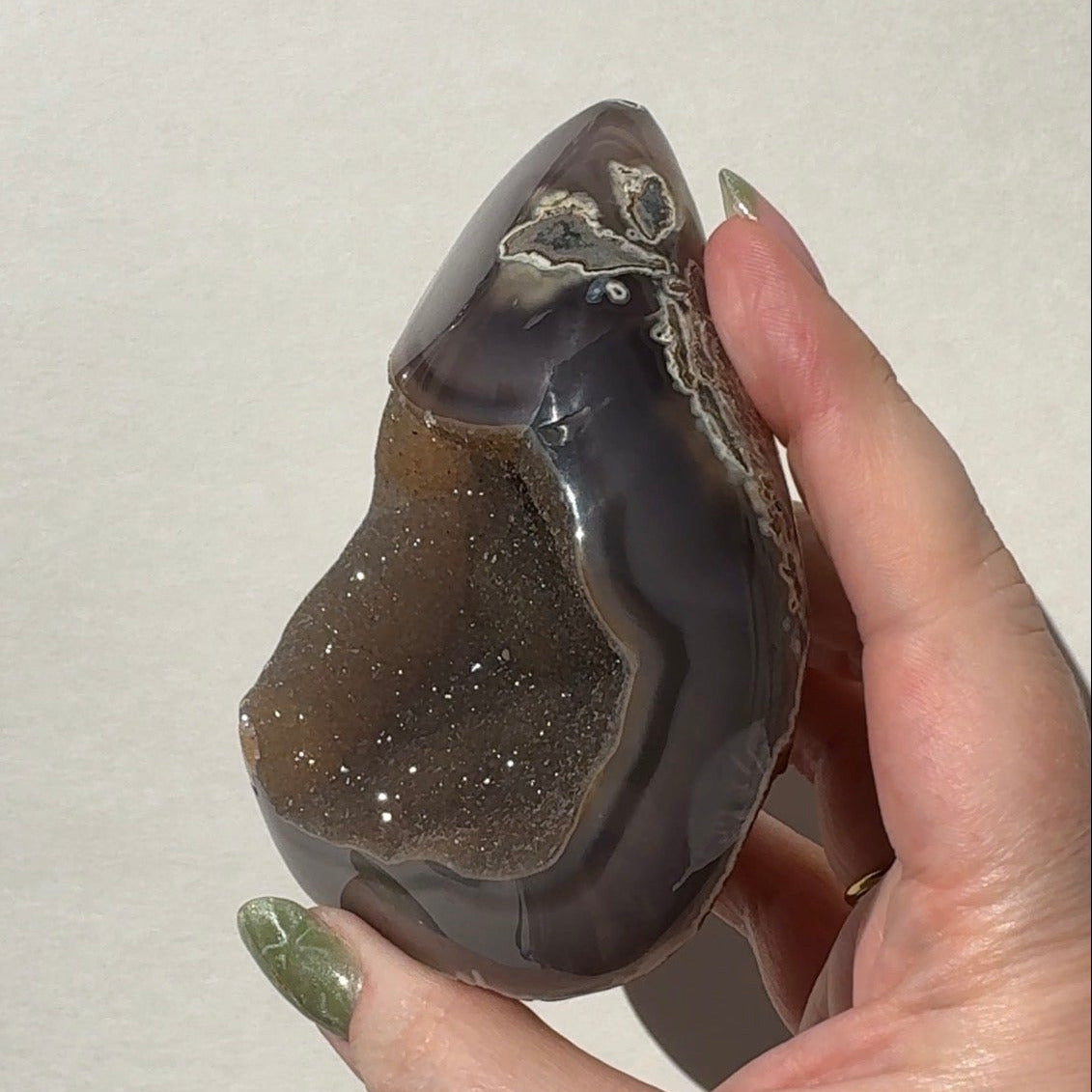 Druzy Agate Freeform