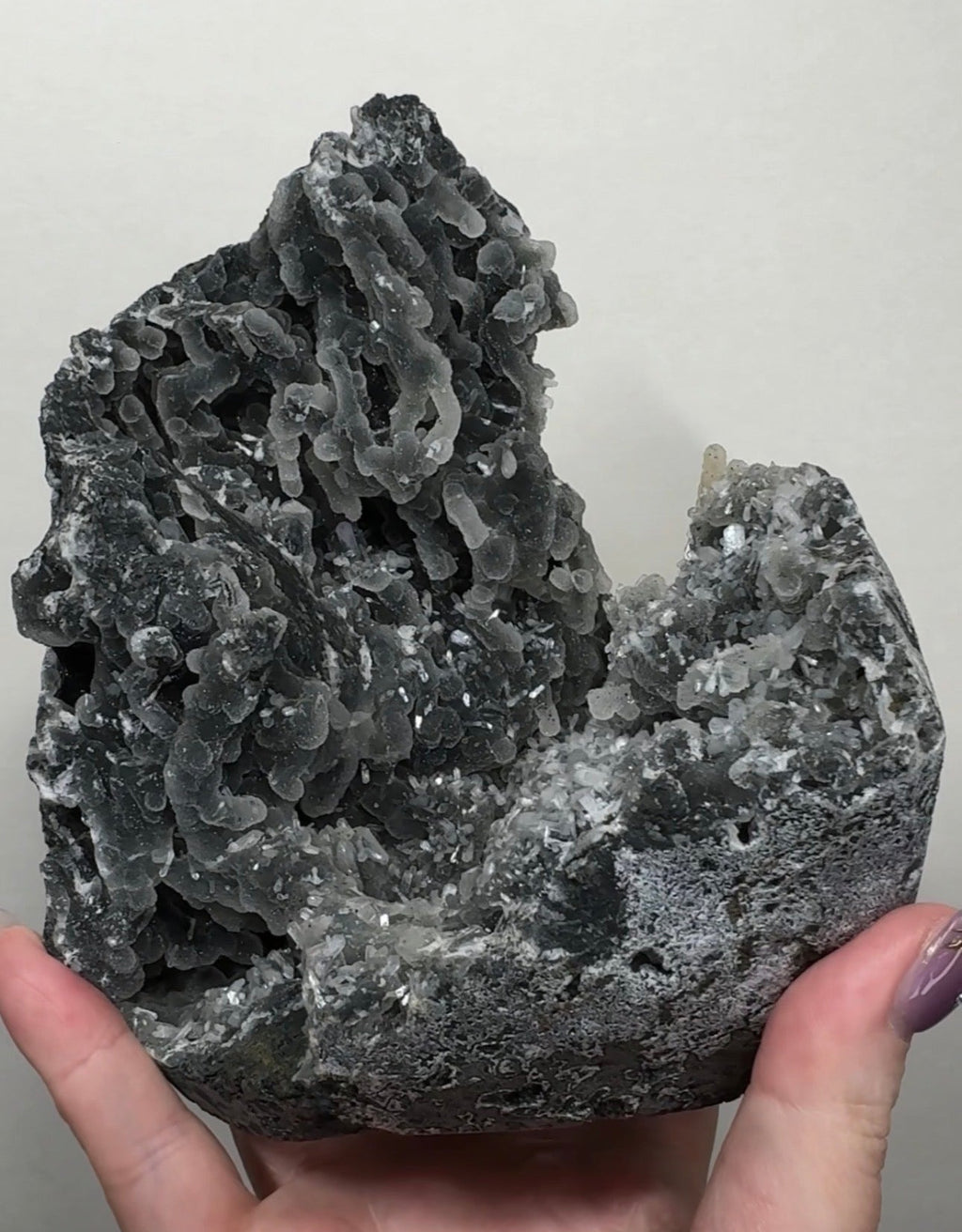 Black Chalcedony Bowl