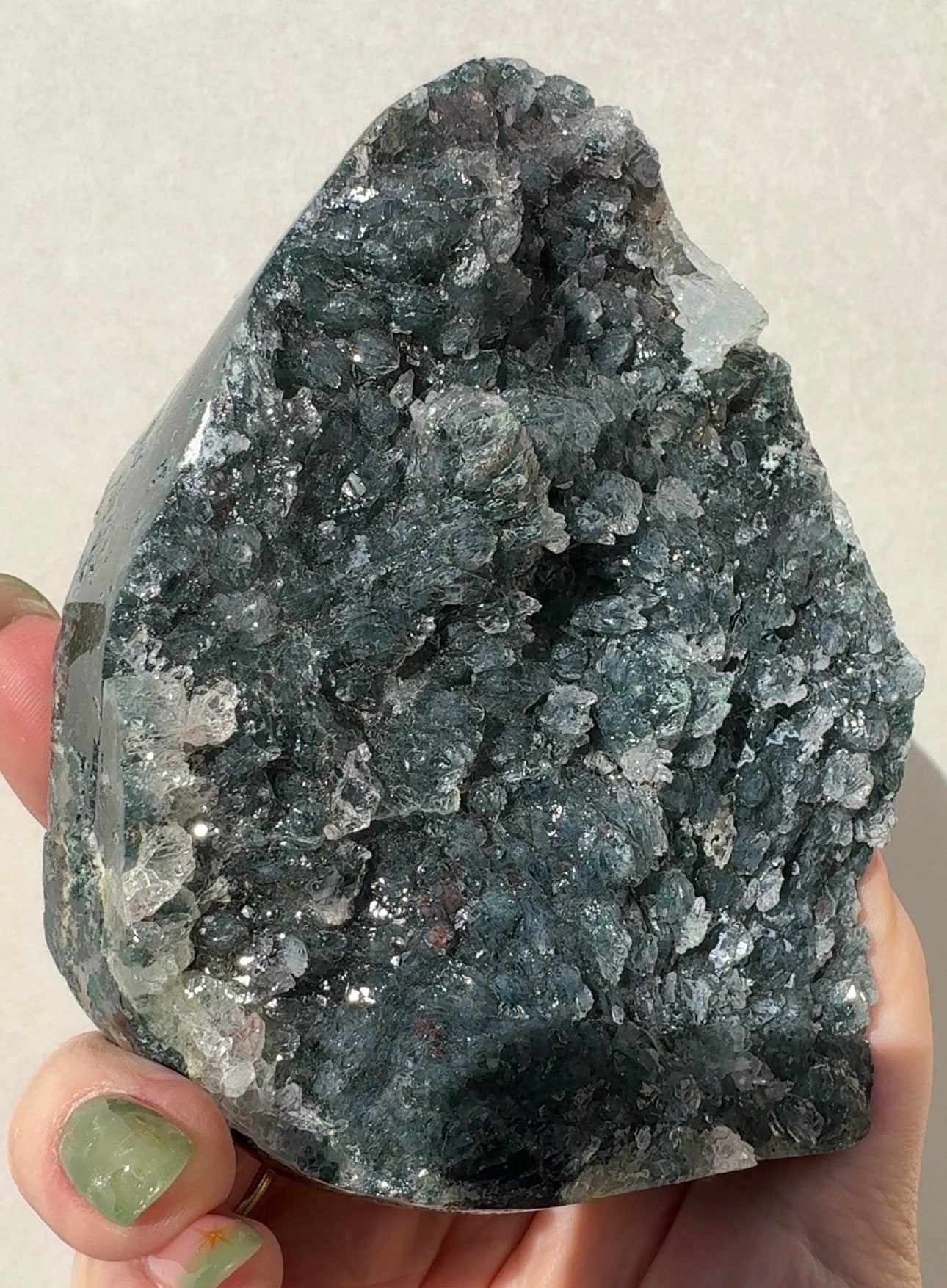 Green Prasiolite Freeform