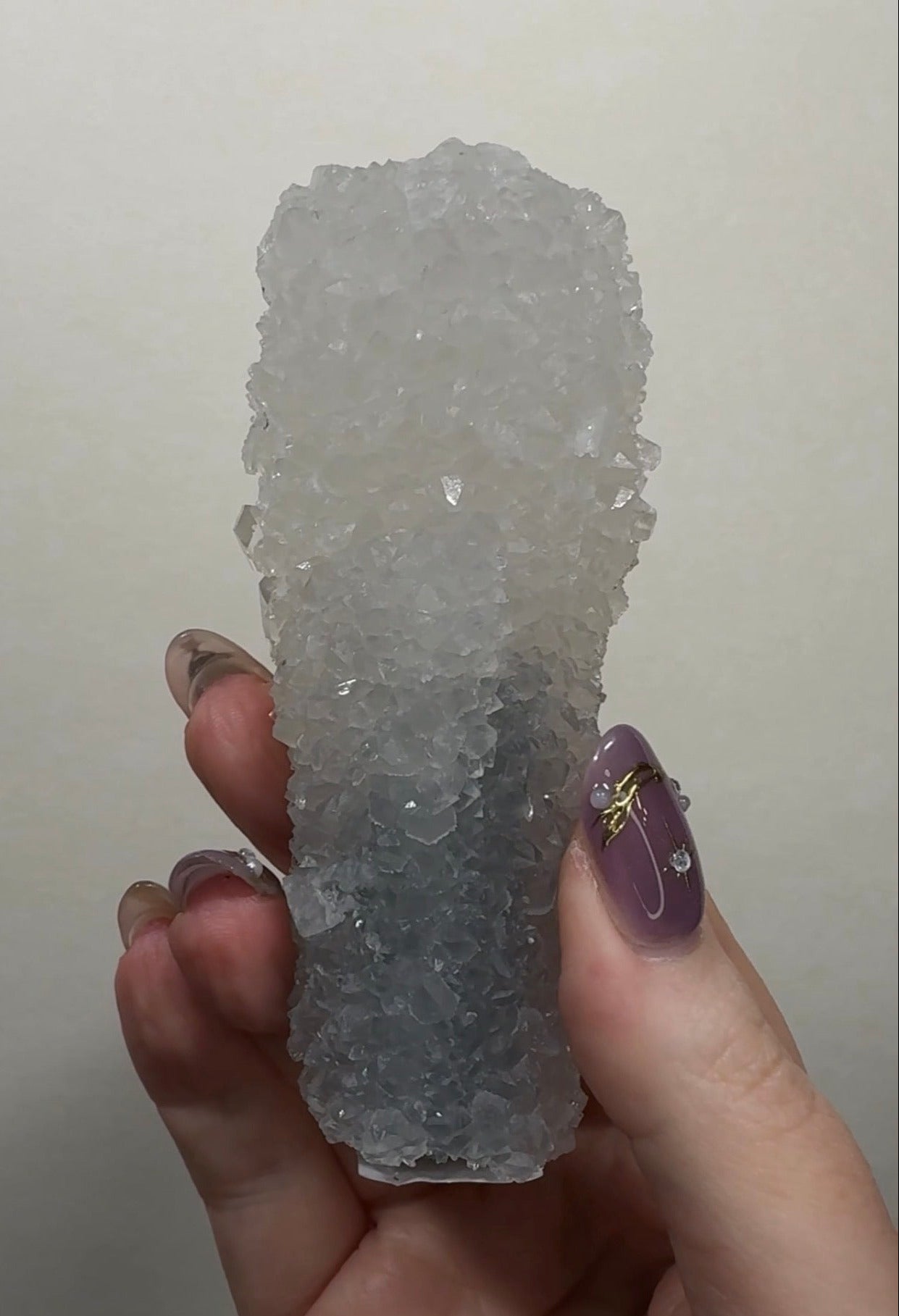 Diamond Apophyllite on Chalcedony | DA10