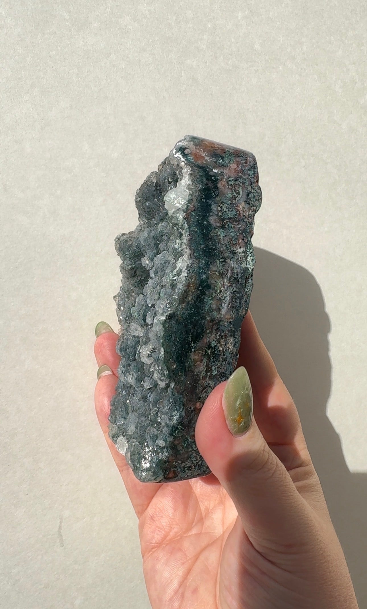 Green Prasiolite Freeform