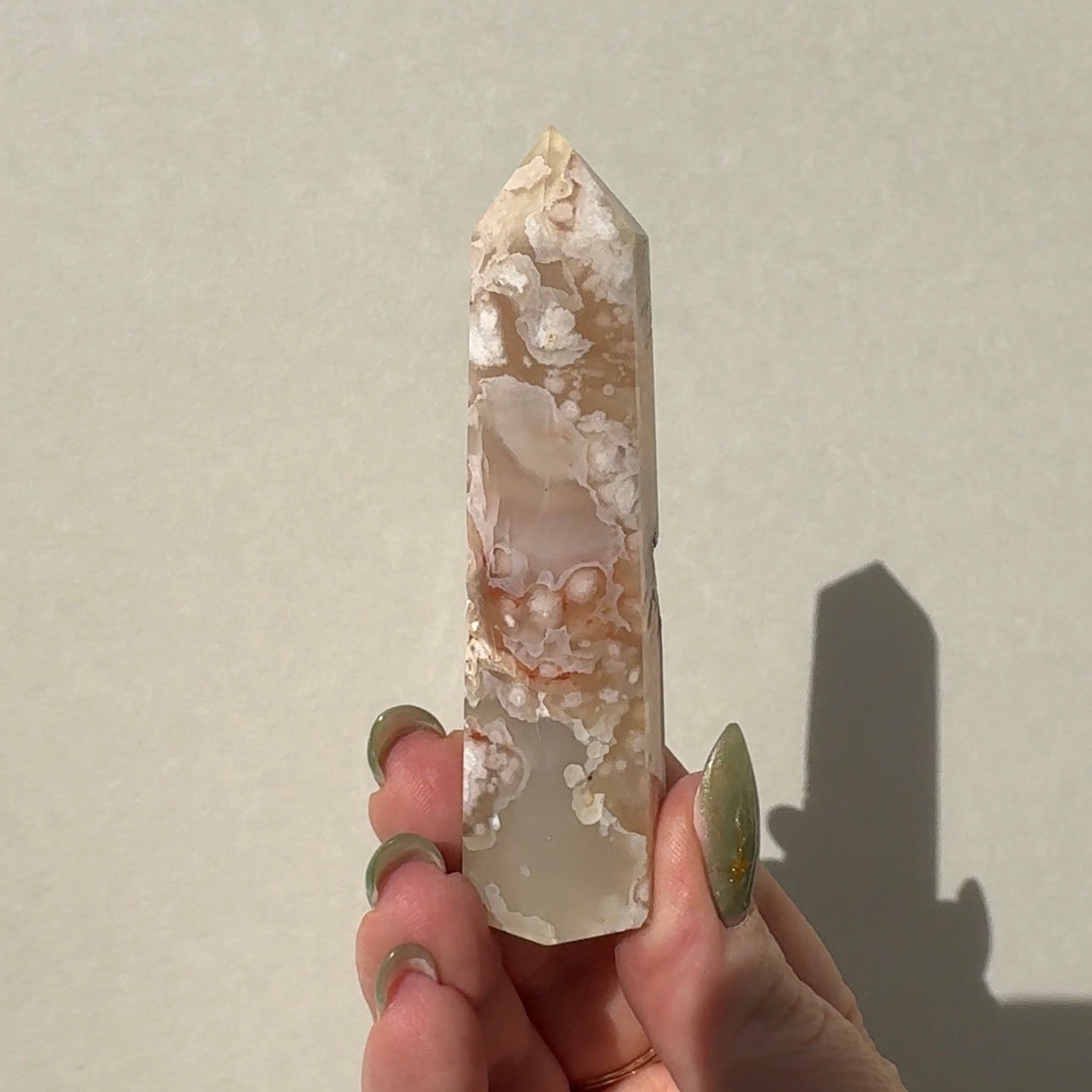 Misfit Flower Agate Mini Towers