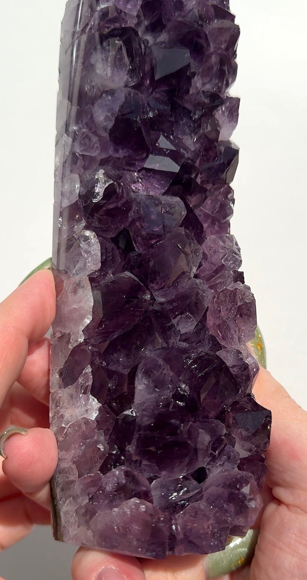 High Quality Purple Amethyst Tower