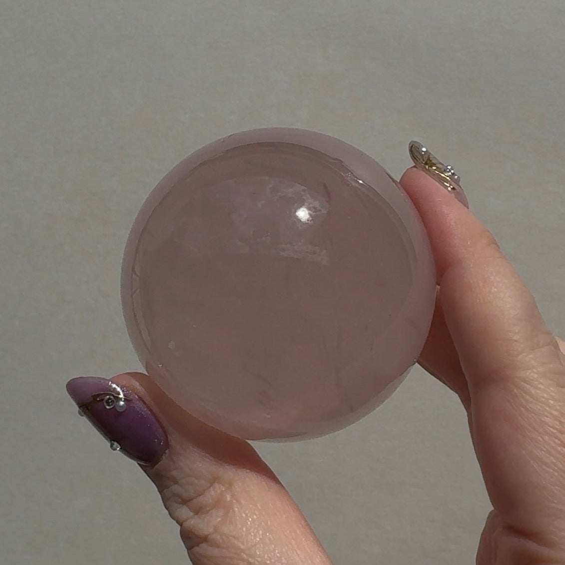 Rose Quartz Sphere | RQ3