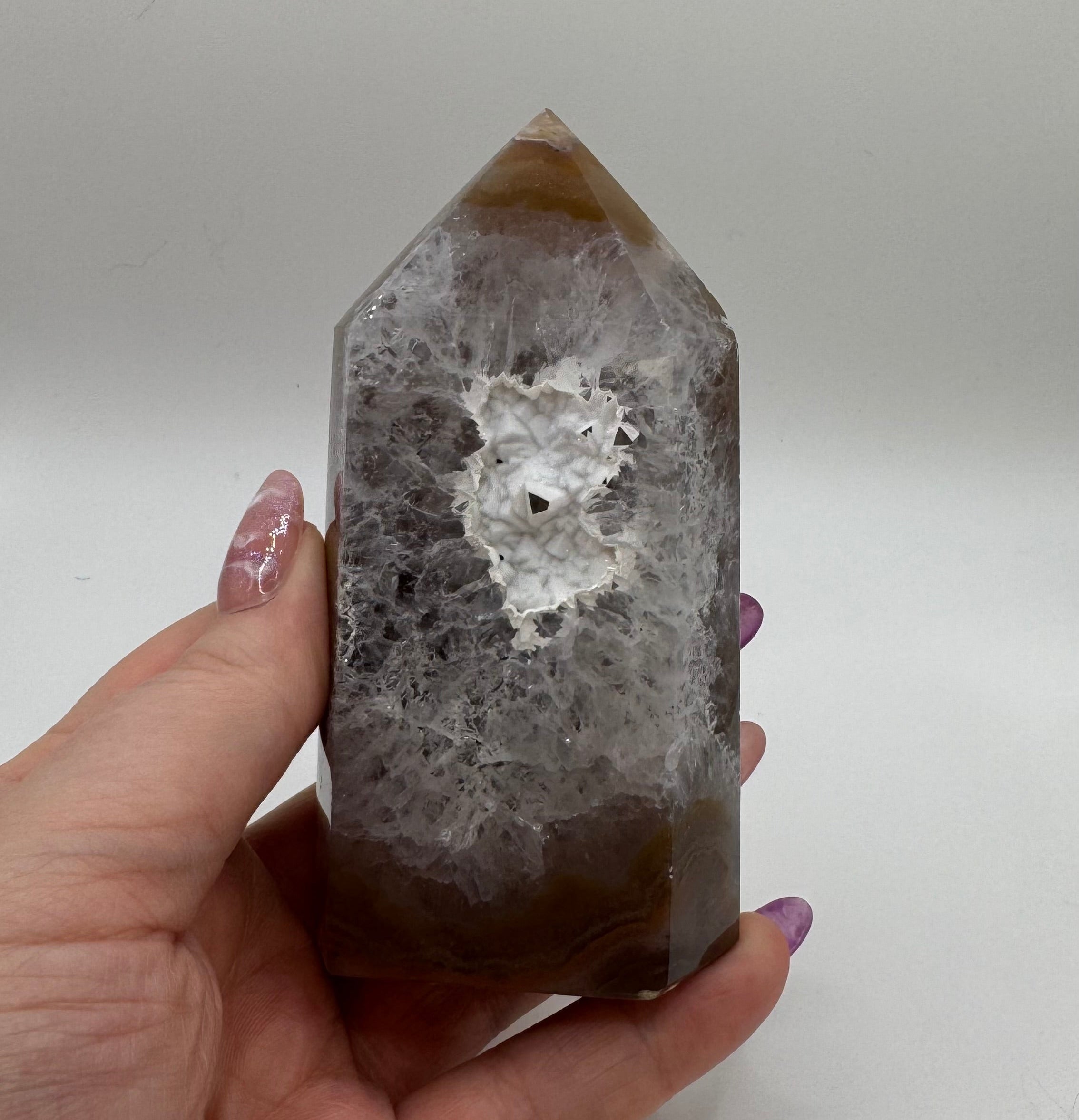 Misfit Druzy Agate Towers