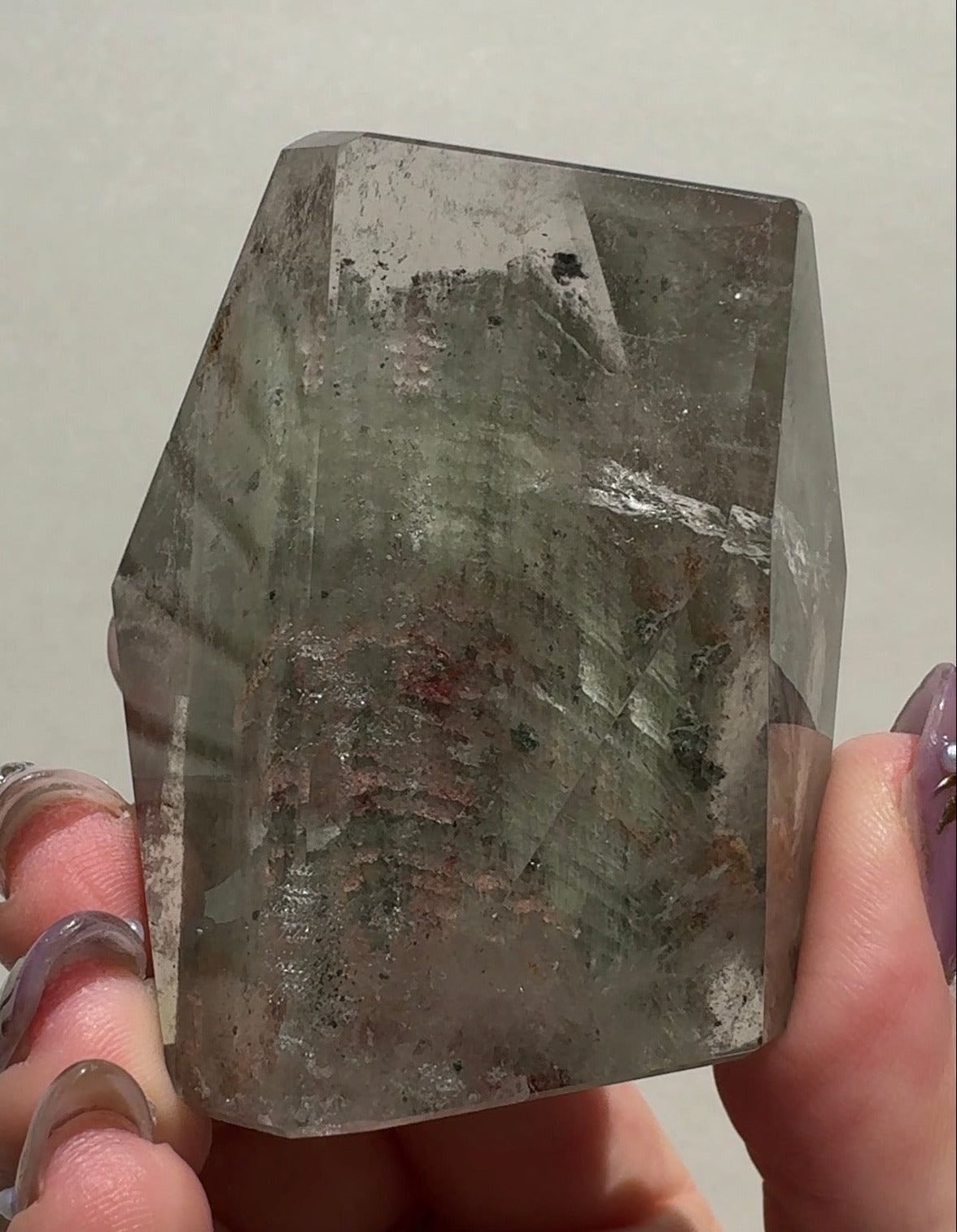 Lodolite Quartz Gusher