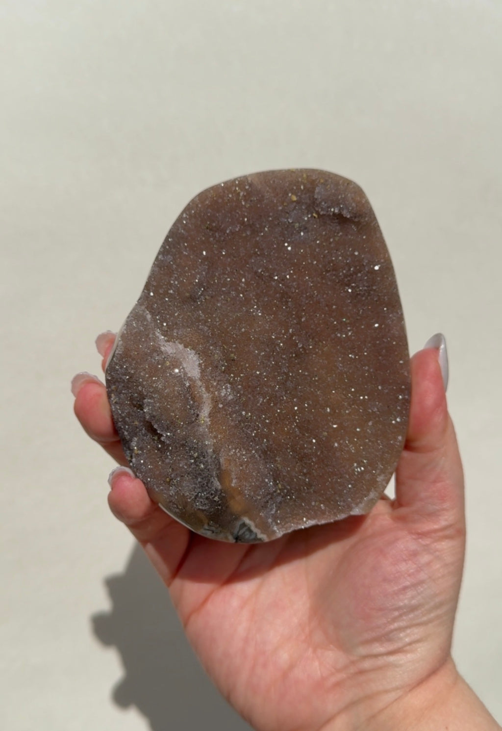 Uruguay Rainbow Amethyst Cutbase