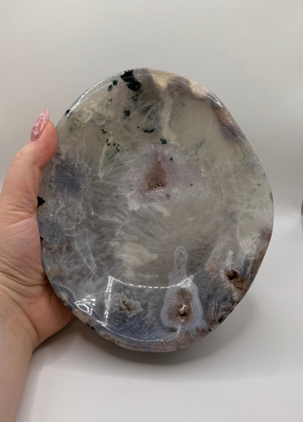 Druzy Agate Bowl