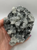 Black Chalcedony with Apophyllite