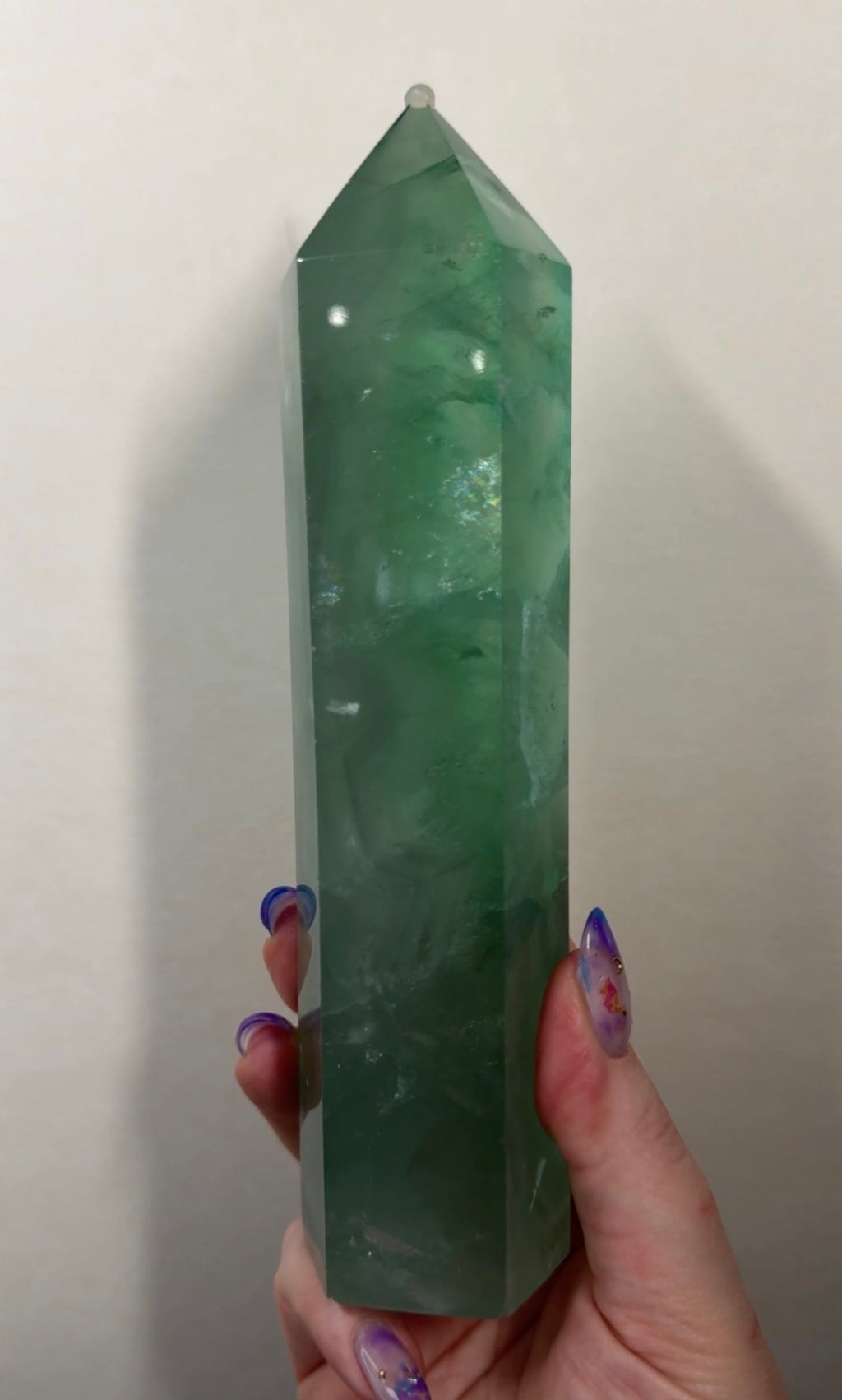 Green Fluorite Tower