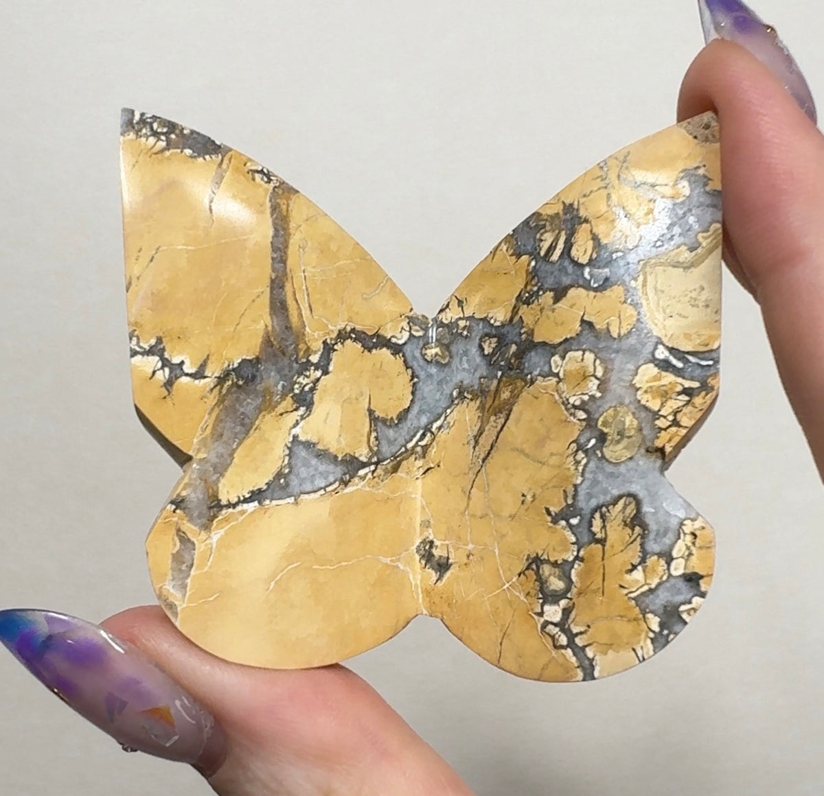 Yellow Maligano Self Standing Butterfly | YM3