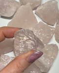 Raw Rose Quartz