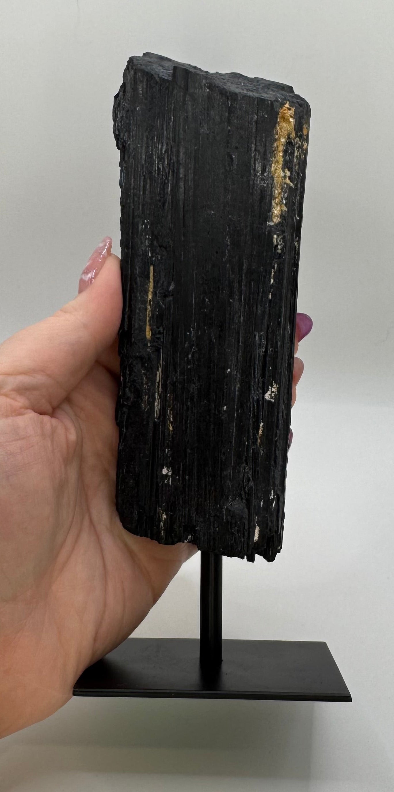 Tourmaline on stand