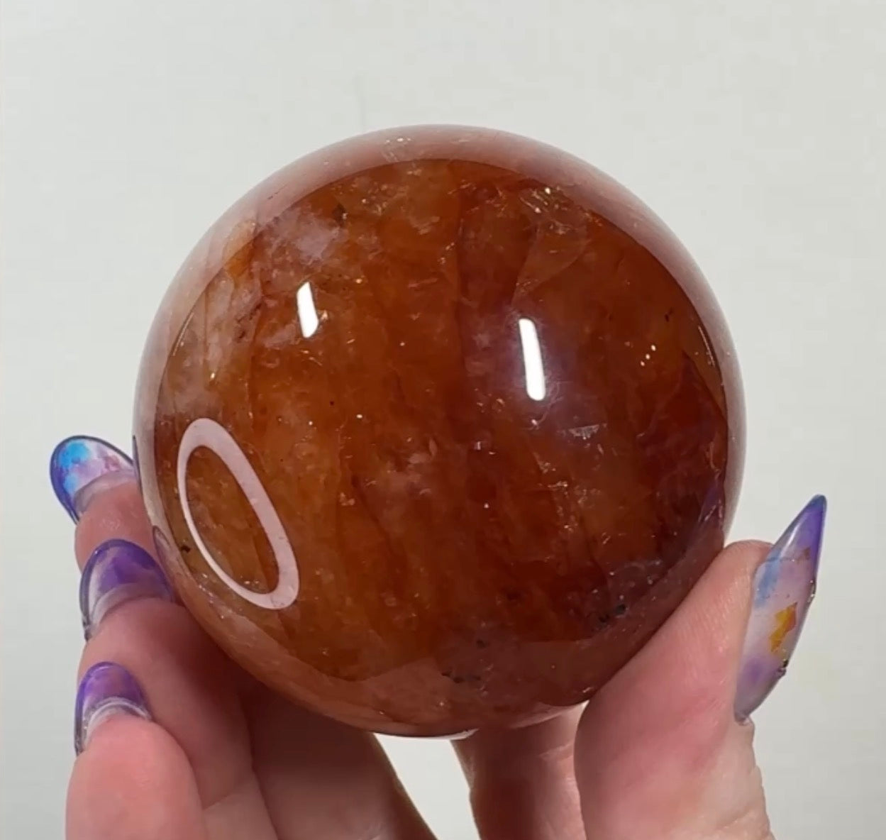 Fire Quartz Sphere | FQ3