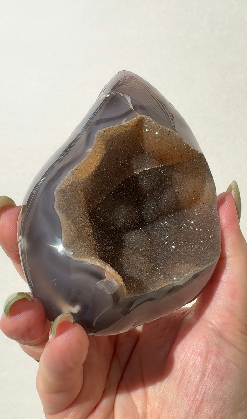 Druzy Agate Freeform