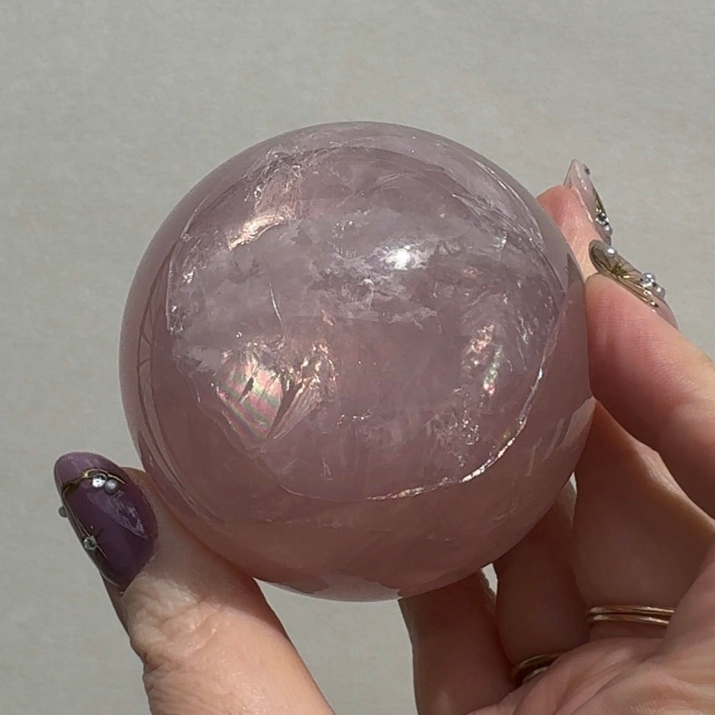Rose Quartz Sphere | RQ4