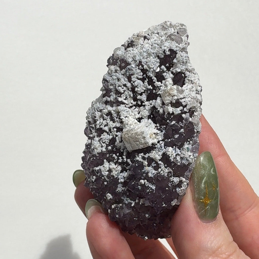 Uruguay Amethyst with Calcite