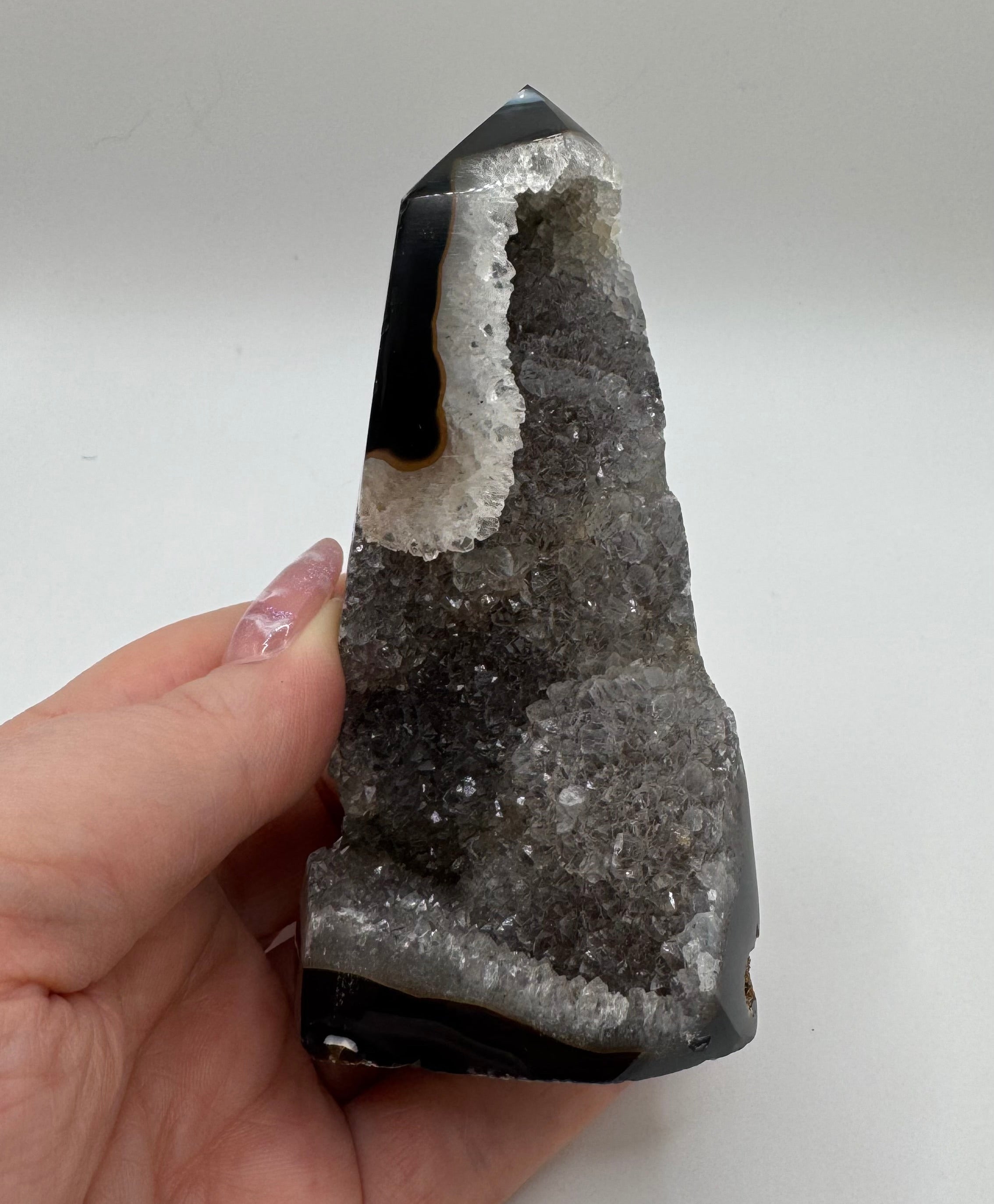 Misfit Druzy Agate Towers