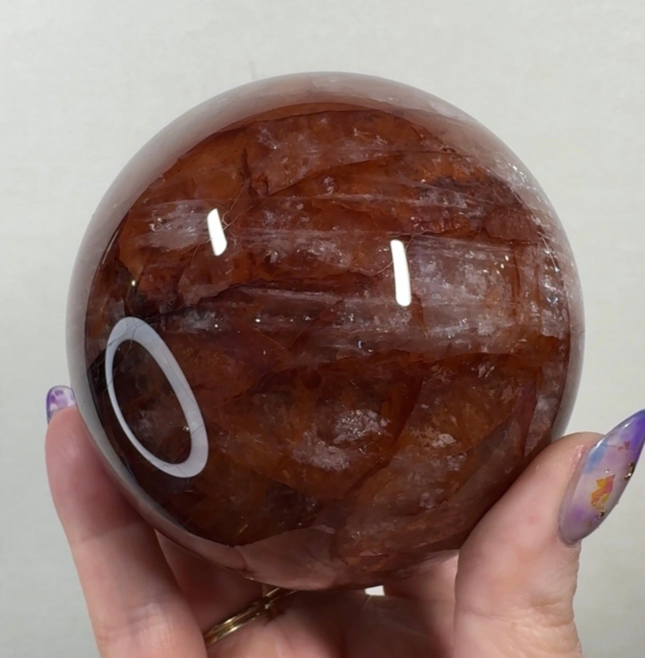 Misfit Fire Quartz Sphere | FQ1