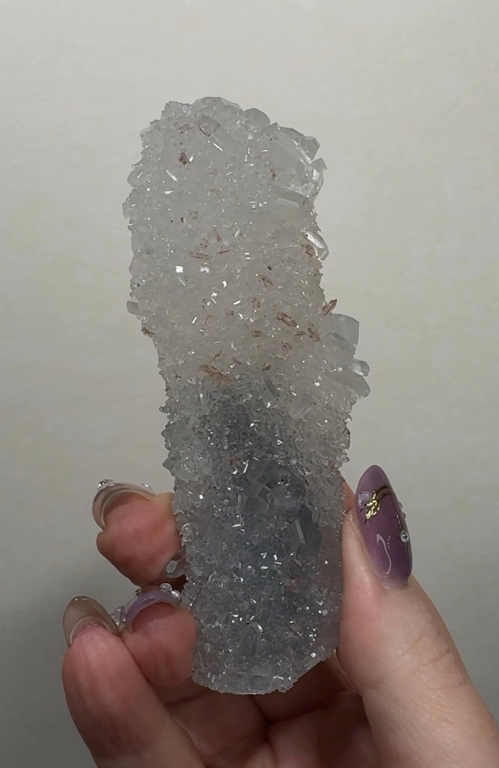 Diamond Apophyllite on Chalcedony | DA10