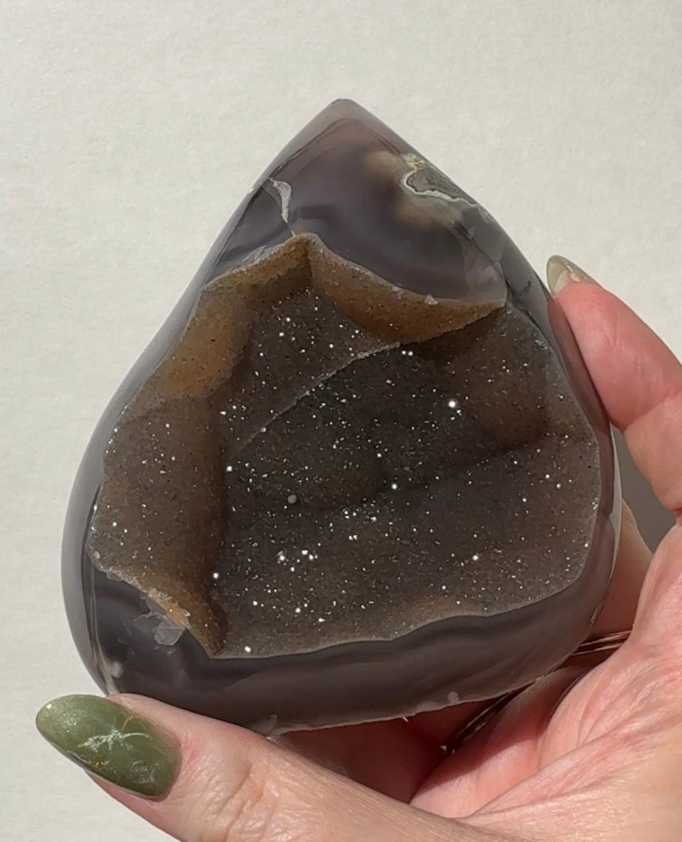 Druzy Agate Freeform