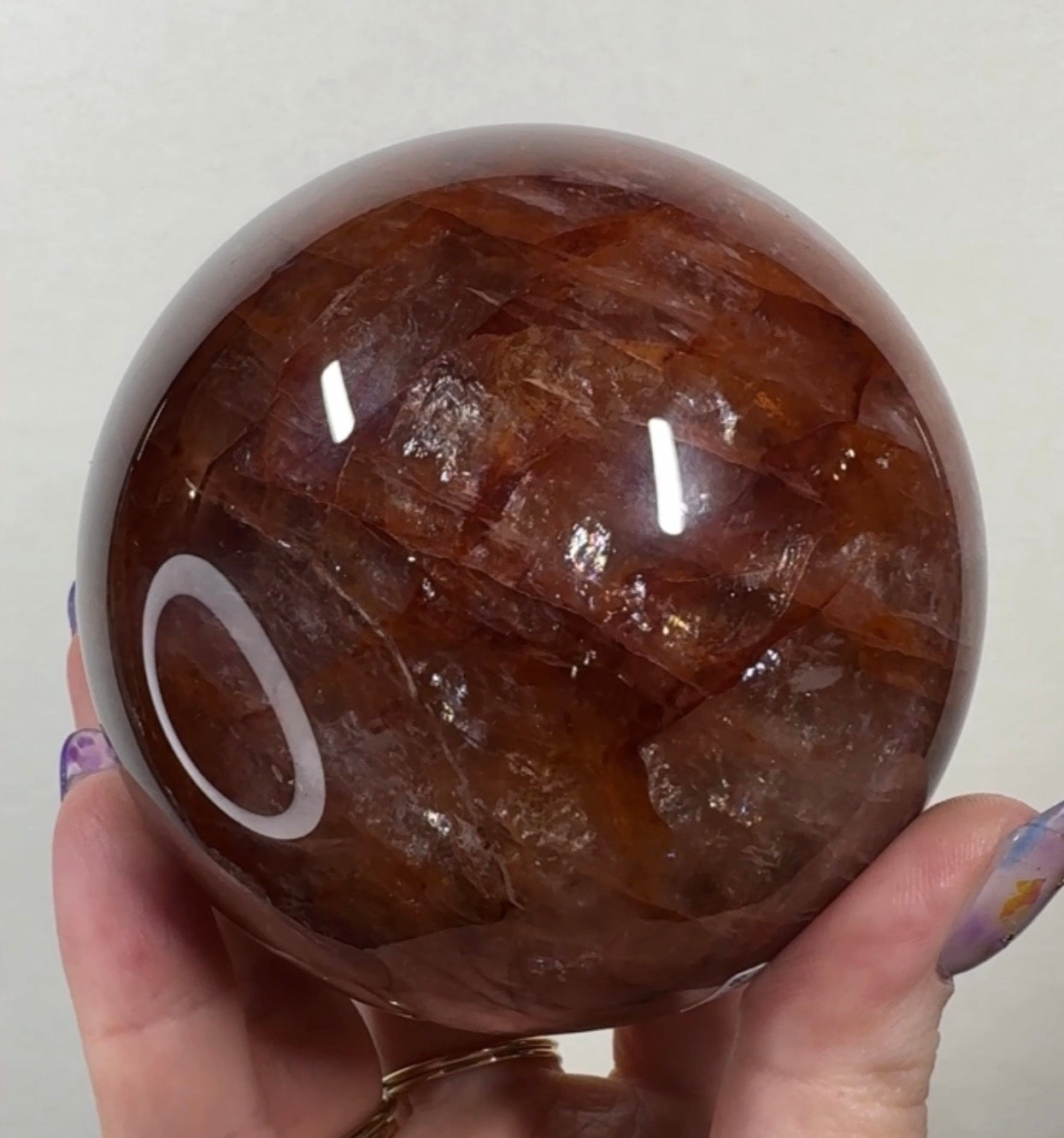 Misfit Fire Quartz Sphere | FQ1