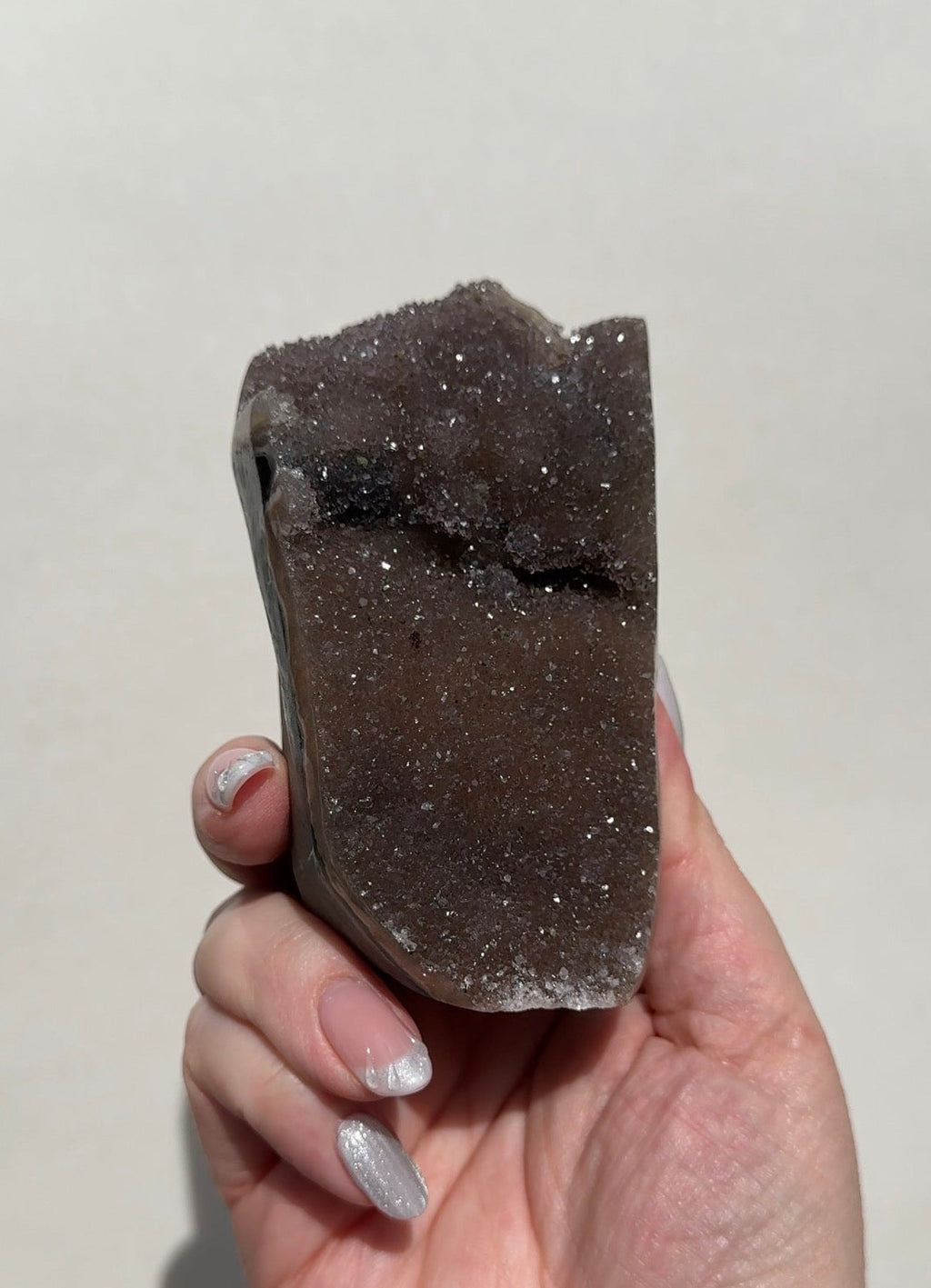 Uruguay Rainbow Amethyst Cutbase